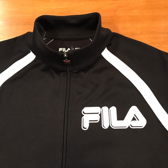 FILA Retro Logo Track Jacket - Picture 4 of 7